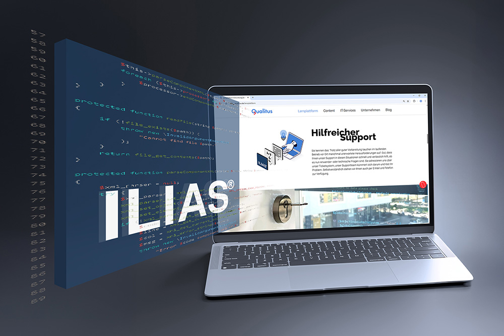 Grafik zu ILIAS Open Source