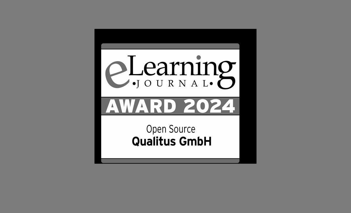 Qualitus hat den eLearning AWARD 2024 gewonnen