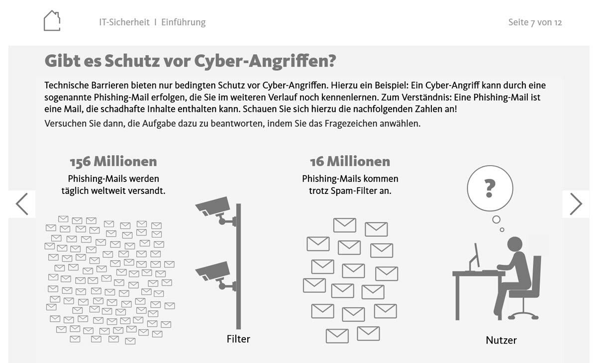 Die Qualitus GmbH bietet kostenlosen Einblick in ein E-Learning-Tool zur IT-Sicherheit.